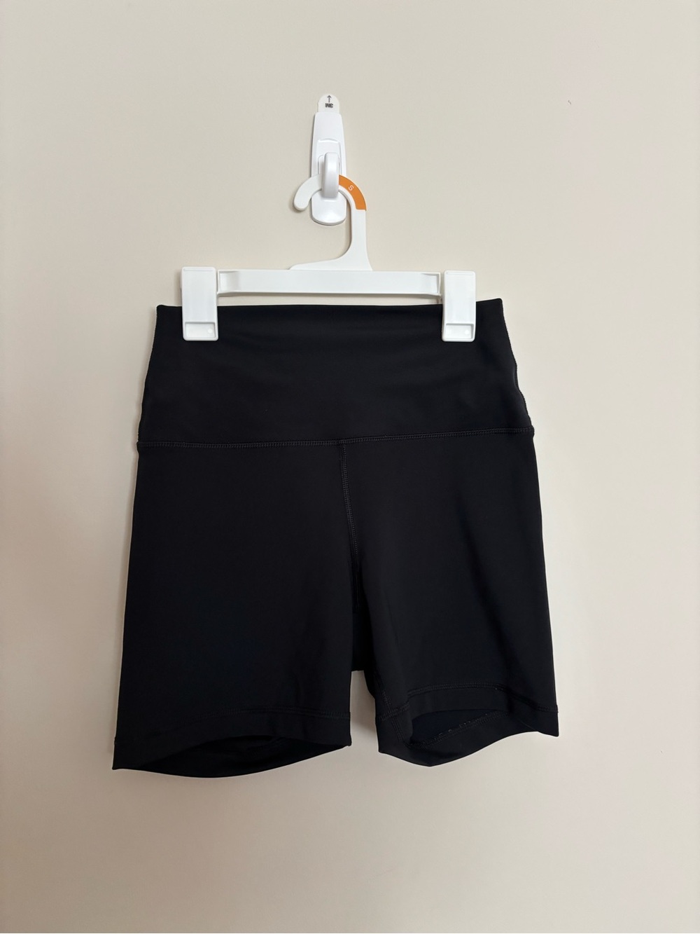 Black High-Rise Bike Shorts (unworn)